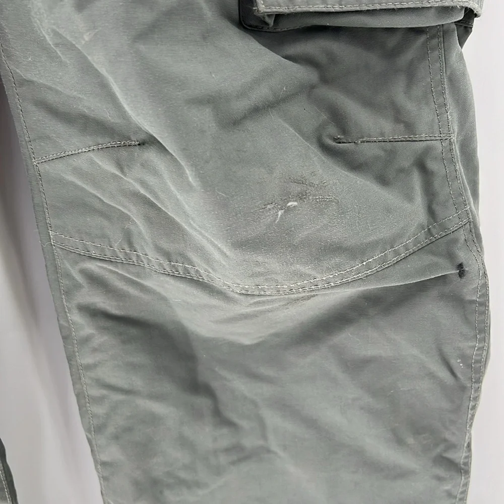 Bonfire Vaporlite Silver Series Boys Large Snowboard Ski Pants Gray Cargo